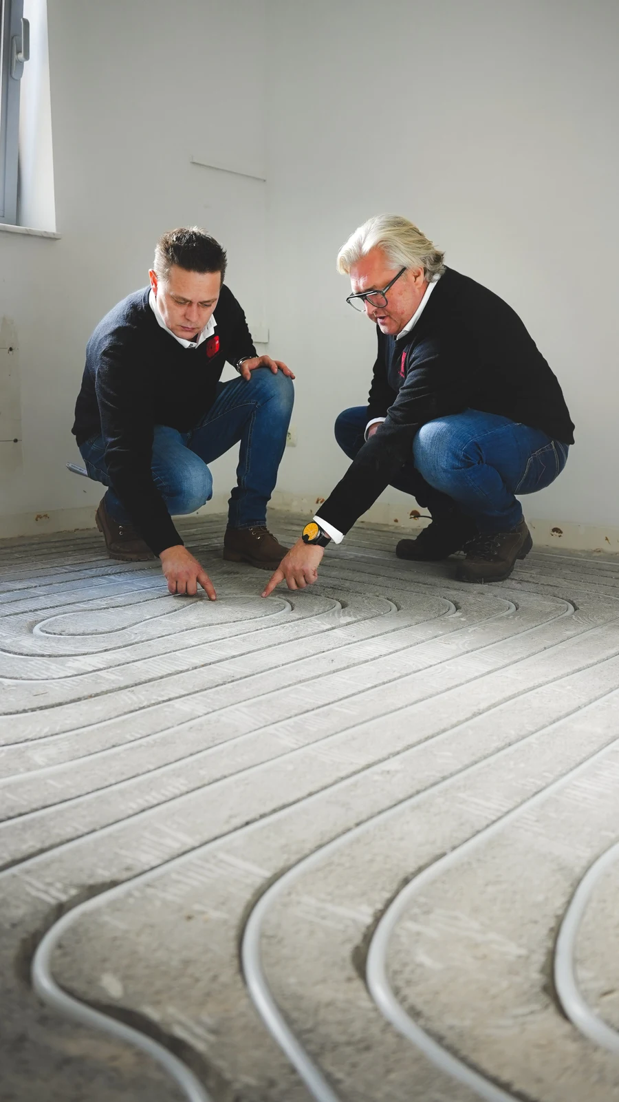 TD Heating controleert het vloerverwarmingssysteem tot in detail